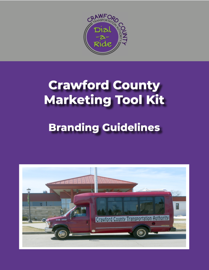 Crawford County Marketing Kit Cover for Branding Guidelines
