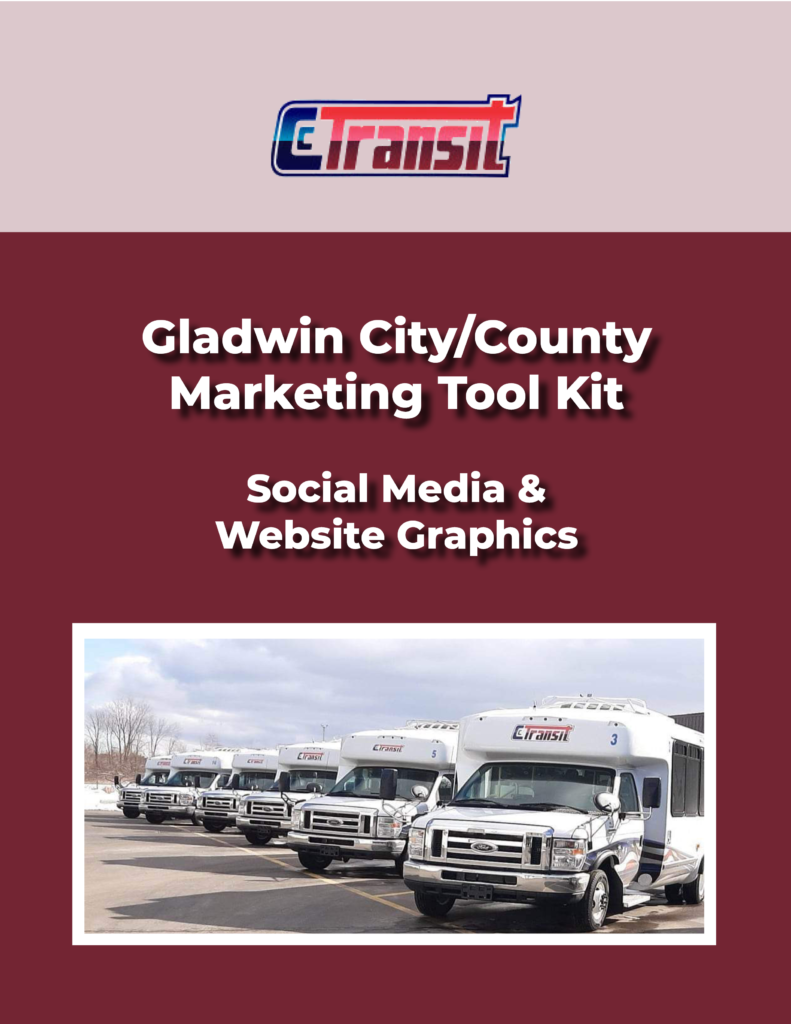 Gladwin City/County Marketing Kit Cover for Social Media & Website Graphics