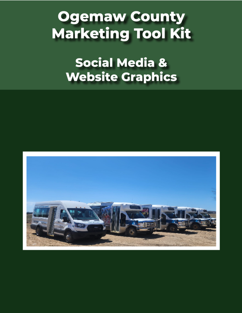 Ogemaw County Marketing Tool Kit Cover for Social Media & Website Graphics