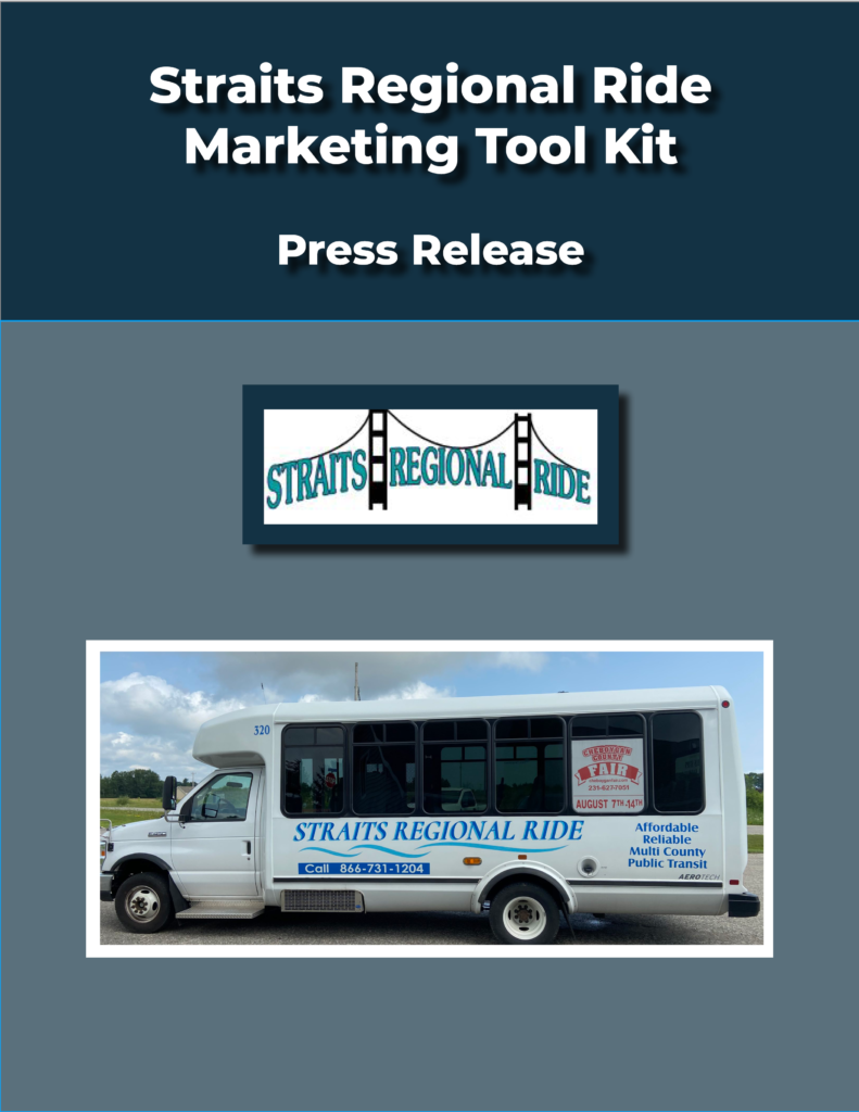 Straits Regional Ride Marketing Kit Cover for Press Release