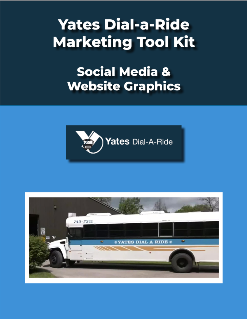 Yates Dial-a-Ride Marketing Tool Kit Cover for Social Media & Website Graphics
